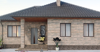 Дом 9 на 9 одноэтажный из бруса и газобетона в Костомукше - Строй-Ктм от 13648 руб.